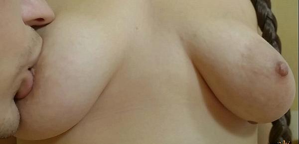  Close up nipple play